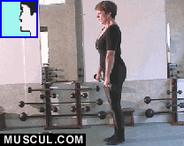Exercice de cuisses / fesses.