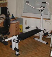 Chris's gym.