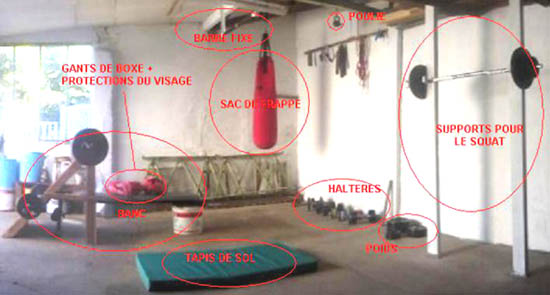 Dylan's gym.